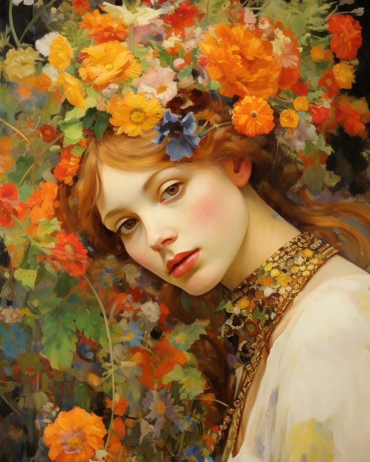 mystic summer illustration detail